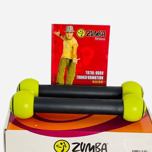 Zumba Fitness Total-Body Transformation  3 DVD Set + Toning Sticks - Picture 2 of 6